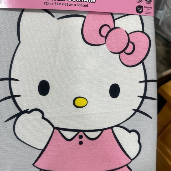 Hello Kitty spring shower curtain BNWT VHTF RARE LIMITED EDITION - Picture 4 of 4